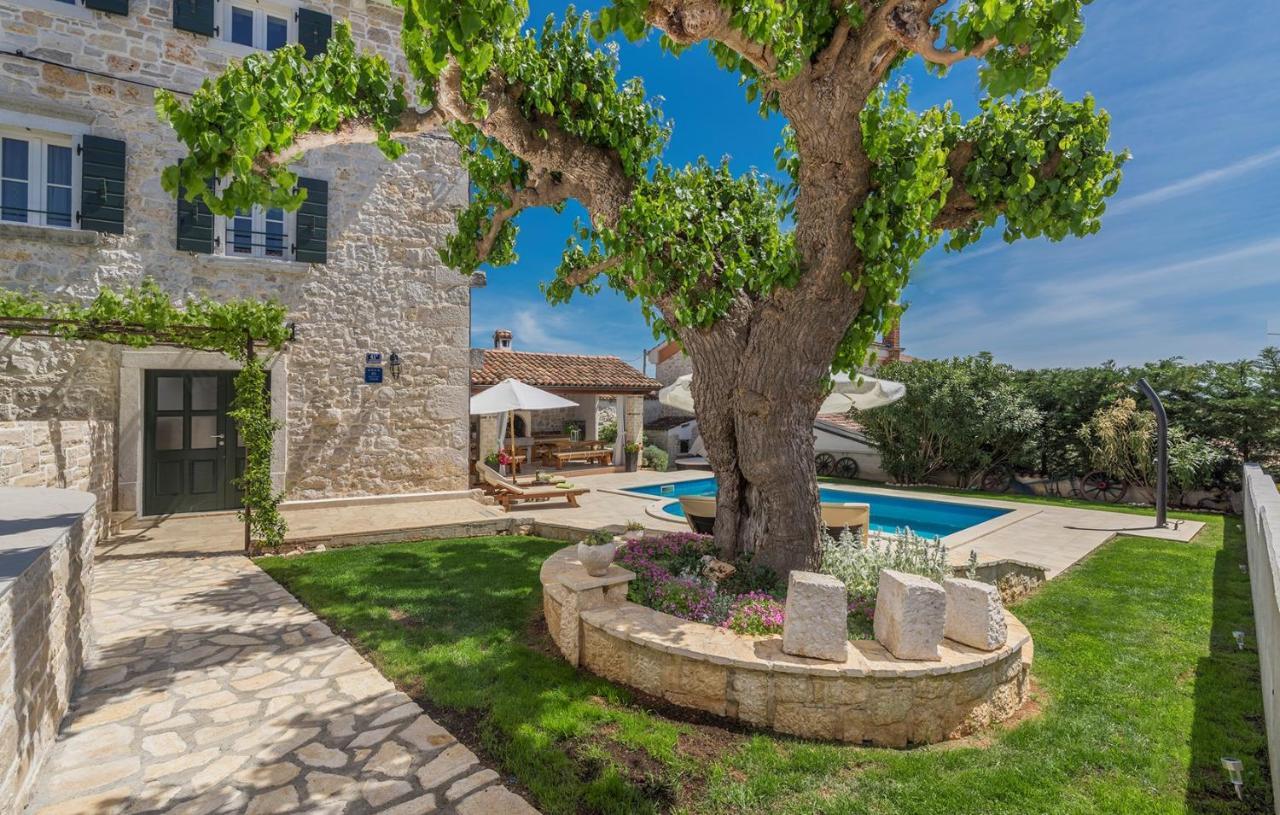 Beautiful Stone House - Villa Parentium With Private Pool Dračevac Εξωτερικό φωτογραφία